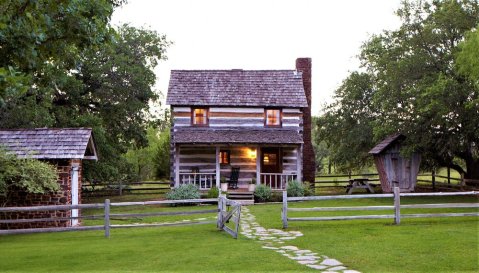 Step Back In Time To Pioneer Days At Settlers Crossing, A Rustic Getaway In The Texas Hill Country