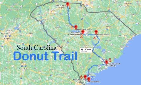 Take The South Carolina Donut Trail For A Delightfully Delicious Day Trip