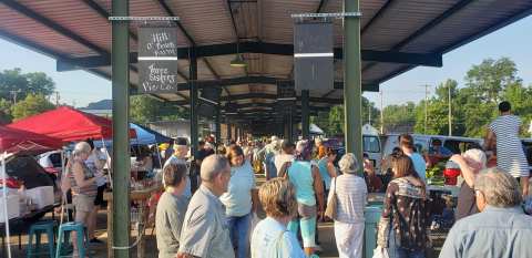 Stock Up On Farm-Fresh Goods At Hitching Lot Farmers Market, A Seasonal Open-Air Market In Mississippi