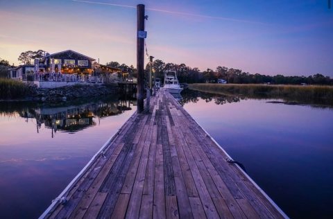 Spend An Afternoon At The Wyld Dock Bar In Georgia, A Waterside Hangout