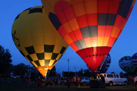 Hot Air Balloons Will Be Soaring At Kentucky's Gaslight Festival