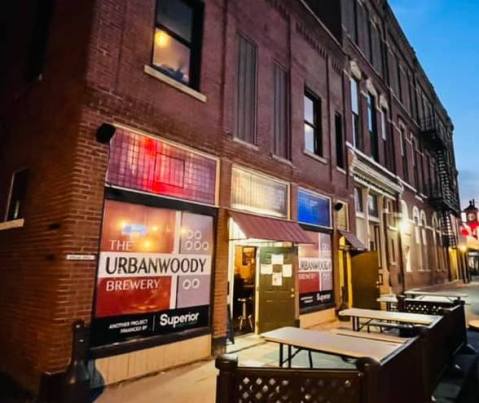 Enjoy Local Brews And Wood-Fired Pizza At The UrbanWoody Brewery In Small Town Ohio