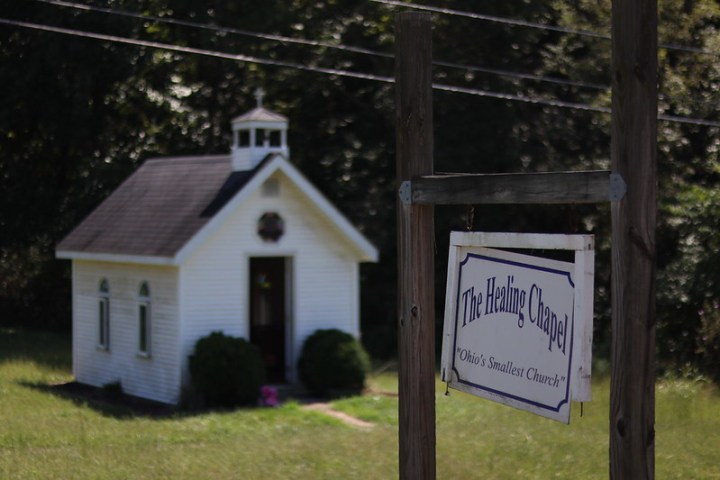 the outside of The Healing Chapel in Ohio