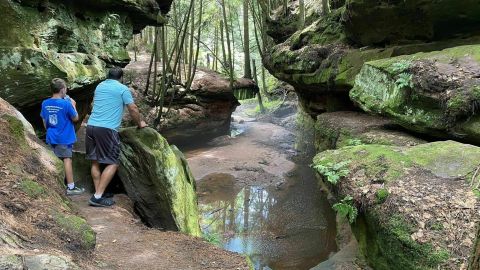 Comprised Of A Gorge, Cliffs, And Waterfalls, Houghton Falls Natural Area In Wisconsin Is Brimming With Beauty