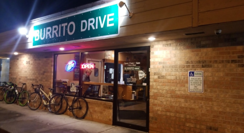 The Overstuffed Burritos Are As Big As Your Head At Burrito Drive In Wisconsin