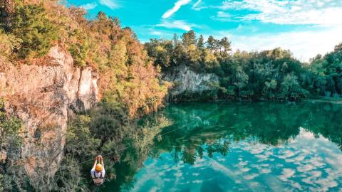 Take A Ride On The Longest Zipline In Florida At The Canyons Zip Line and Adventure Park