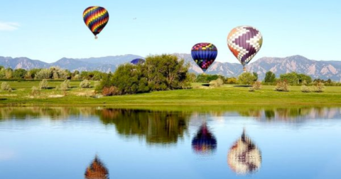 Hot Air Balloons Will Be Soaring At Colorado's Erie Town Fair & Hot Air Balloon Festival