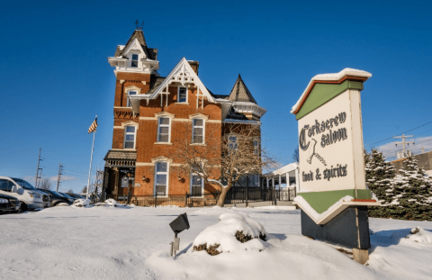 Surround Yourself In History While You Dine At Corkscrew Saloon Near Cleveland