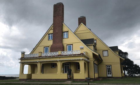 Tour The 21,000 Square Foot Haunted Mansion By The Sea Located In Corolla, North Carolina