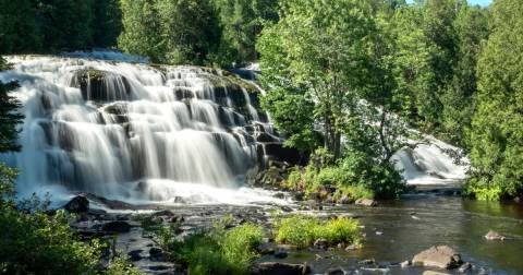 8 Waterfall Swimming Holes In Michigan That Will Make Your Summer Complete