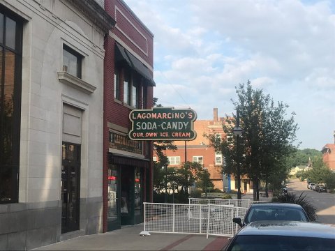 Head To Lagomarcino's For One Of The Most Incredible Hot Fudge Sundaes In Illinois