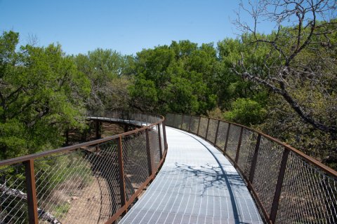 Experience The Texas Forest From A New Perspective On The Canopy Walk At Phil Hardberger Park