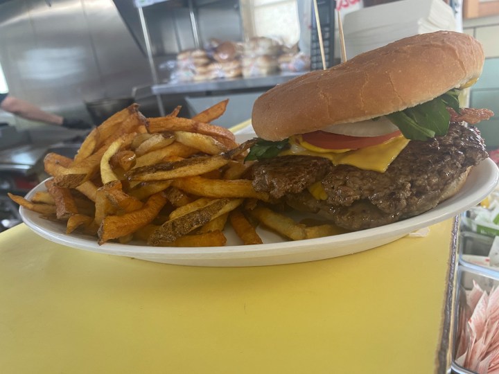 diner food at Tom's Ice Cream Bowl in Ohio