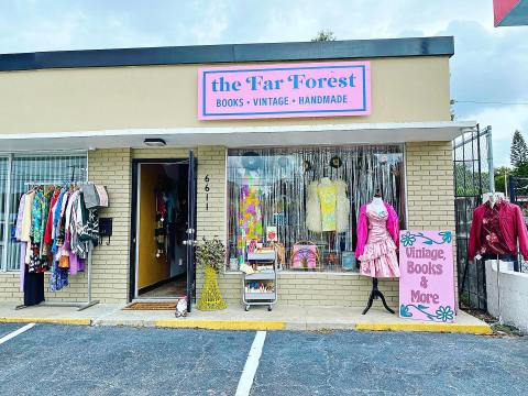 The Far Forest In Florida Is A Vintage Shop & Bookstore Brimming With Treasures