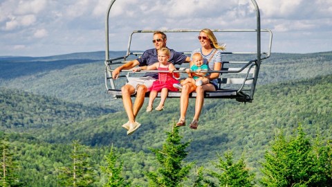 Access West Virginia's Highest Water Park By Scenic Aerial Lift For A Summer Adventure
