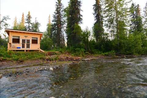 Fall Asleep To The Sounds Of The Creek Outside Your Alaskan Cabin In Talkeenta This Summer