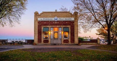 Steps From Lake Superior, The Charming PortLand Malt Shoppe Has Been Serving Up Treats For 30 Years