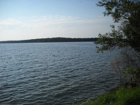 Experience North Dakota's Largest Lake With A Trip To Graham Island, Accessible Via A Single Road