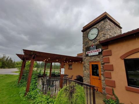 Relax On The Patio Of The Backyard Tap House, A True Hidden Gem In Montana