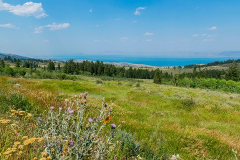 Hop In Your Car And Take The Oregon Trail-Bear Lake Byway For An Incredible 54-Mile Scenic Drive In Idaho