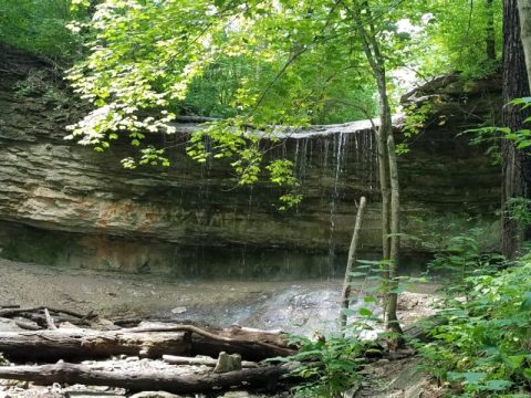 Hike Less Than A Mile To This Spectacular Waterfall At A Park In Indiana