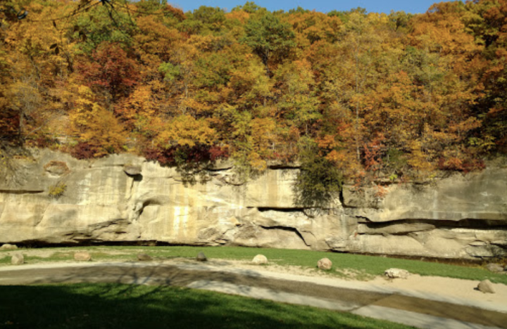 ledges at Ledges State Park in Iowa