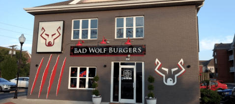 Voted Some Of The Best Burgers In Kentucky, Chow Down At Bad Wolf Burgers