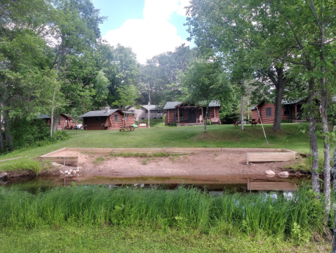 Reconnect With Nature When You Stay At This Rustic Log Cabin Resort In Michigan