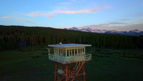 You Can Stay The Night In A Mountain Shelter At The Jersey Jim Fire Lookout Tower In Colorado