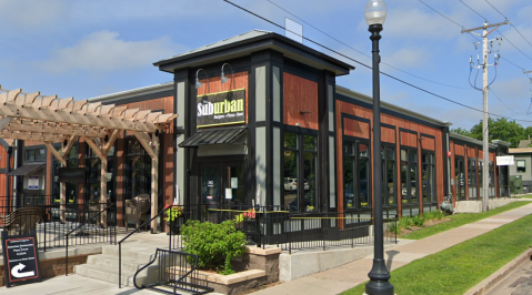 You Won't Find Burgers More Loaded With Toppings Than The Ones At The Suburban, A Restaurant In Excelsior, Minnesota