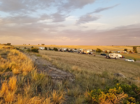 Camp Under The Endless Prairie Skies At North Sterling State Park In Colorado