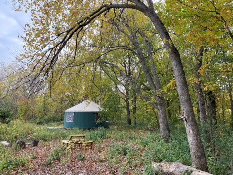 Escape To The Minnesota Countryside With A Peaceful Stay In This Beautiful Yurt