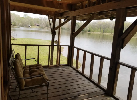 You'll Have A Front Row View Of The Mississippi Baird Lake In These Cozy Cabins