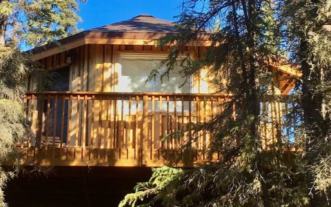 Stay Overnight At This Spectacularly Unconventional Treehouse In Alaska