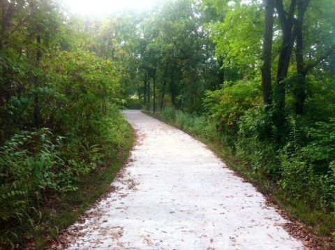 The One-Of-A-Kind Trail In Kansas With A Nature Trail And Historic School House Is Quite The Hike