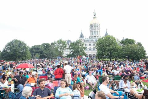Celebrate The Greater Hartford Jazz Festival This Summer In The Nation's Oldest Public Park In Connecticut