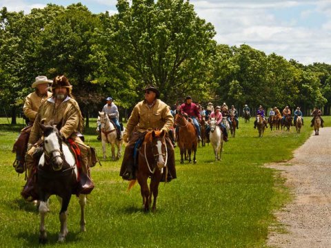 Take A 15-Mile Horseback Trail Ride At Woolaroc Museum In Oklahoma