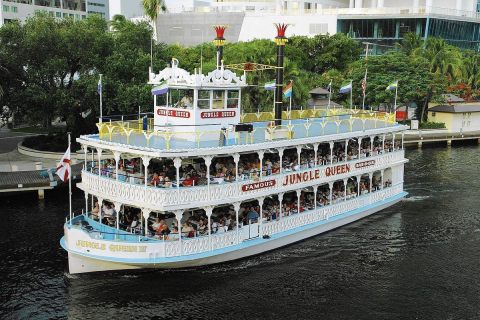 Enjoy Unlimited Barbecue & A Live Show On The Jungle Queen Riverboat Cruise In Florida