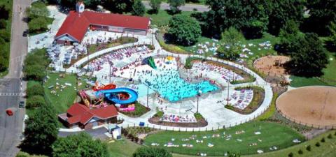 Go Boating On A Lagoon, Splash At The Water Park, And More At Mineral Spring Park In Illinois