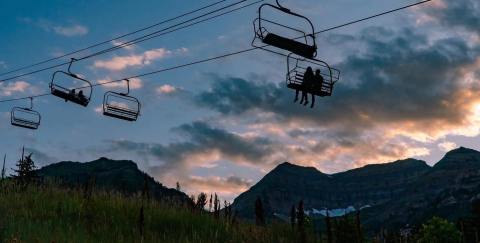 Soak In The Starry Sky On The Full Moon Lift Ride At Sundance, Utah This Summer