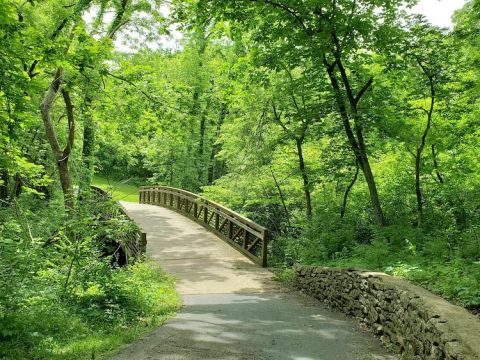 The Mahaffie Creek Trail In Kansas Is A Beautiful Paved Trail That The Entire Family Will Love
