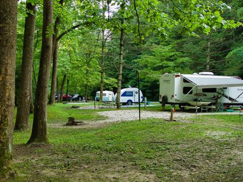 The Whole Family Will Love A Visit To The Riverside Natural Bridge State Resort Park Campgrounds In Kentucky