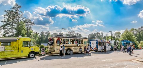 Sample Delicious Eats From Over 25 Food Trucks At Connecticut's Clinton Food Festival