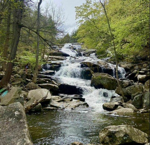 Hike Less Than Half A Mile To This Spectacular Waterfall In Massachusetts