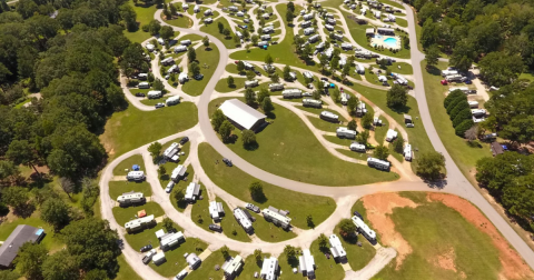 Rent Your Own Yurt In The Mountains At Pine Mountain RV Resort In Georgia