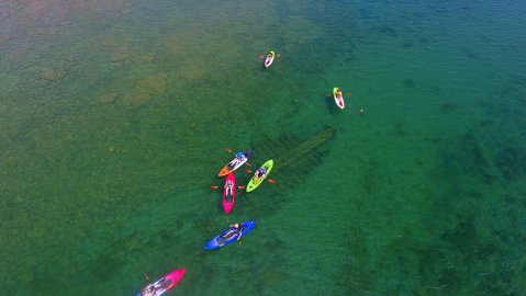 Take A Door County Kayak Tour Of Wisconsin Shipwrecks And Dare To Look Down