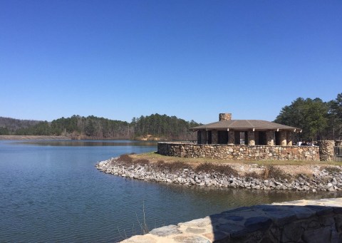 Enjoy Hiking, Mountain Biking, And Horseback Riding At Oak Mountain, Alabama's Largest State Park