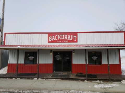 Get A Taste Of Traditional BBQ In Small Town North Dakota At BackDraft Cafe And BBQ