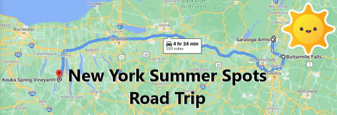 Drive To 5 Incredible Summer Spots Throughout New York On This Scenic Weekend Road Trip