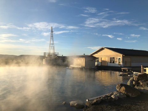 Soak In Hot Springs Then Spend The Night In A Sheep Herder's Wagon At This Oregon Oasis